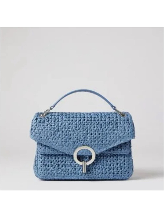 Sandro Handbags - Sandro YZA Raffia Shoulder Bag